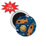 Missile Pattern 1.75  Magnets (10 pack)  Front