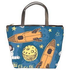 Missile Pattern Bucket Bag by Amaryn4rt