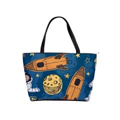 Missile Pattern Classic Shoulder Handbag by Amaryn4rt