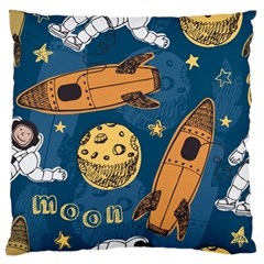 Missile Pattern Large Cushion Case (two Sides) by Amaryn4rt