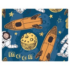 Missile Pattern Double Sided Flano Blanket (medium)  by Amaryn4rt