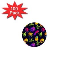 Space Patterns 1  Mini Buttons (100 pack) 