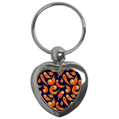 Space Patterns Pattern Key Chain (heart) by Amaryn4rt