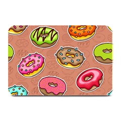 Doughnut Doodle Colorful Seamless Pattern Plate Mats by Amaryn4rt