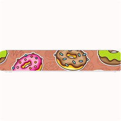 Doughnut Doodle Colorful Seamless Pattern Small Bar Mats by Amaryn4rt