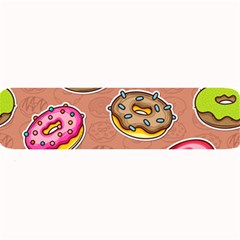 Doughnut Doodle Colorful Seamless Pattern Large Bar Mats by Amaryn4rt