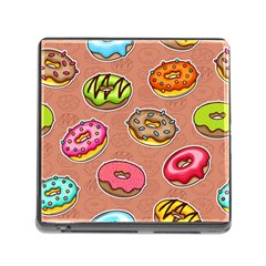 Doughnut Doodle Colorful Seamless Pattern Memory Card Reader (square 5 Slot) by Amaryn4rt