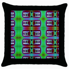 Corridor Nightmare Throw Pillow Case (black) by ScottFreeArt