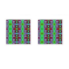 Corridor Nightmare Cufflinks (square) by ScottFreeArt