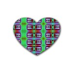 Corridor Nightmare Heart Coaster (4 pack)  Front