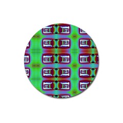 Corridor Nightmare Magnet 3  (round) by ScottFreeArt