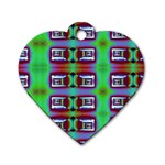 Corridor Nightmare Dog Tag Heart (Two Sides) Front