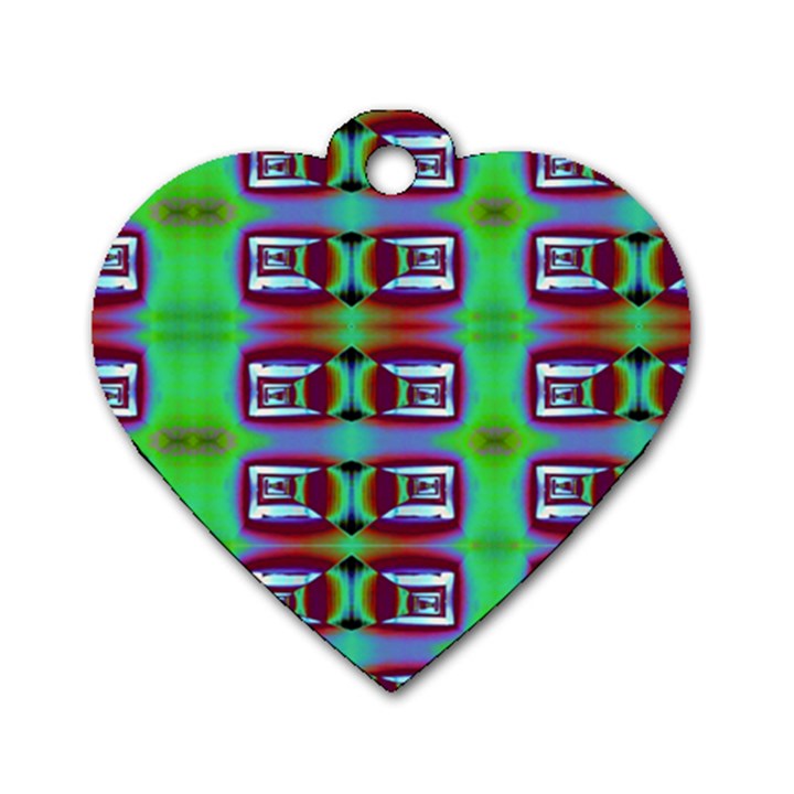 Corridor Nightmare Dog Tag Heart (Two Sides)