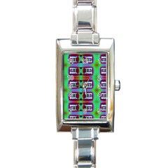 Corridor Nightmare Rectangle Italian Charm Watch by ScottFreeArt