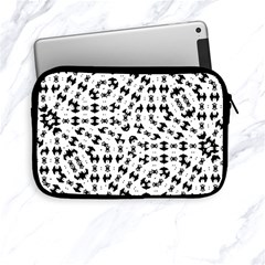 Black And White Ethnic Print Apple Ipad Mini Zipper Cases by dflcprintsclothing