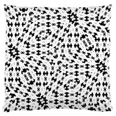 Black And White Ethnic Print Standard Flano Cushion Case (two Sides) by dflcprintsclothing