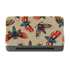 Tattoos Colorful Seamless Pattern Memory Card Reader With Cf