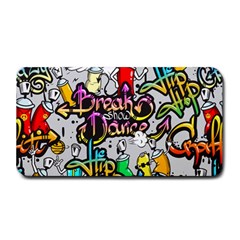 Hip Hop Background Medium Bar Mats by Amaryn4rt