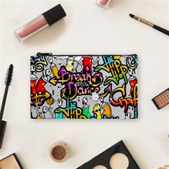 Hip Hop Background Cosmetic Bag (small) by Amaryn4rt