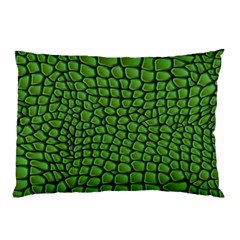 Seamless Pattern Crocodile Leather Pillow Case (two Sides) by Amaryn4rt