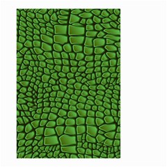 Seamless Pattern Crocodile Leather Small Garden Flag (two Sides) by Amaryn4rt