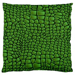 Seamless Pattern Crocodile Leather Standard Flano Cushion Case (two Sides) by Amaryn4rt