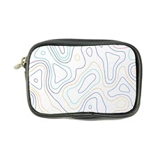 Abstract Colorful Topographic Map Design Vector Coin Purse by Amaryn4rt