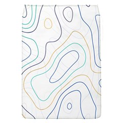 Abstract Colorful Topographic Map Design Vector Removable Flap Cover (s) by Amaryn4rt