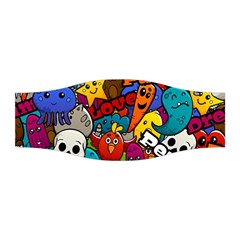 Graffiti Characters Seamless Pattern Stretchable Headband by Amaryn4rt