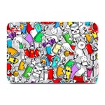 Graffit Characters Seamless Pattern Art Plate Mats 18 x12  Plate Mat