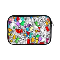 Graffit Characters Seamless Pattern Art Apple Ipad Mini Zipper Cases by Amaryn4rt