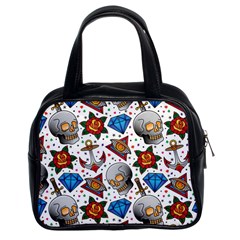 Full Color Flash Tattoo Patterns Classic Handbag (two Sides)