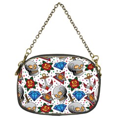 Full Color Flash Tattoo Patterns Chain Purse (one Side) by Amaryn4rt