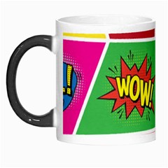 Pop Art Comic Vector Speech Cartoon Bubbles Popart Style With Humor Text Boom Bang Bubbling Expressi Morph Mugs by Amaryn4rt