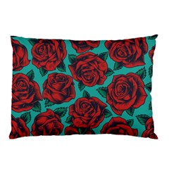 Vintage Floral Colorful Seamless Pattern Pillow Case by Amaryn4rt