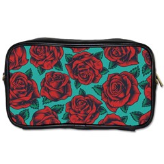 Vintage Floral Colorful Seamless Pattern Toiletries Bag (two Sides) by Amaryn4rt