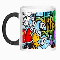 Graffiti Characters Seamless Pattern Morph Mugs