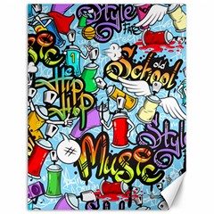 Graffiti Characters Seamless Pattern Canvas 12  x 16 