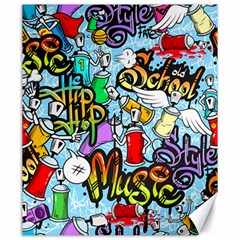 Graffiti Characters Seamless Pattern Canvas 20  x 24 