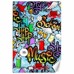 Graffiti Characters Seamless Pattern Canvas 20  x 30 