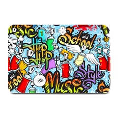 Graffiti Characters Seamless Pattern Plate Mats