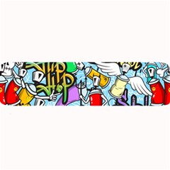 Graffiti Characters Seamless Pattern Large Bar Mats