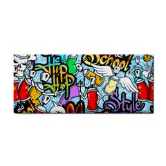 Graffiti Characters Seamless Pattern Hand Towel