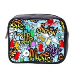 Graffiti Characters Seamless Pattern Mini Toiletries Bag (Two Sides) Front