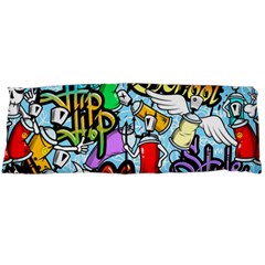 Graffiti Characters Seamless Pattern Body Pillow Case (Dakimakura)