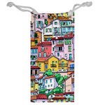 Menton Old Town France Jewelry Bag Back