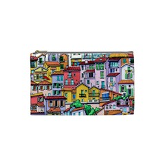 Menton Old Town France Cosmetic Bag (small) by Amaryn4rt