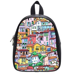 Menton Old Town France School Bag (small) by Amaryn4rt