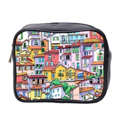 Menton Old Town France Mini Toiletries Bag (two Sides) by Amaryn4rt