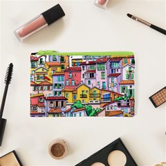 Menton Old Town France Cosmetic Bag (xs) by Amaryn4rt